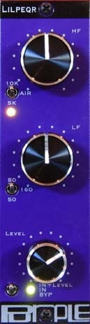 Purple Audio LILPEQr 500 Series 2-Band Program EQ