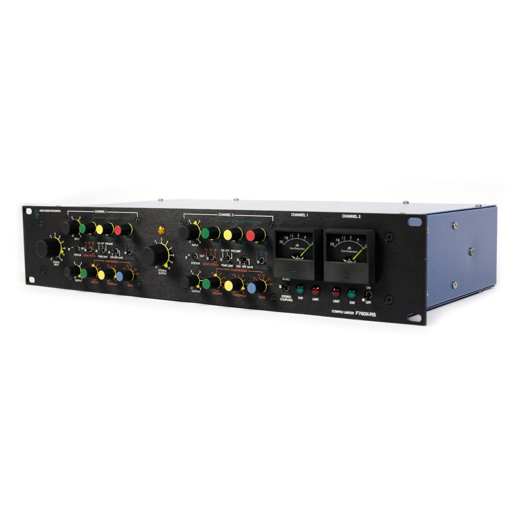 Q2 Audio Compex F760X-RS Stereo Compressor