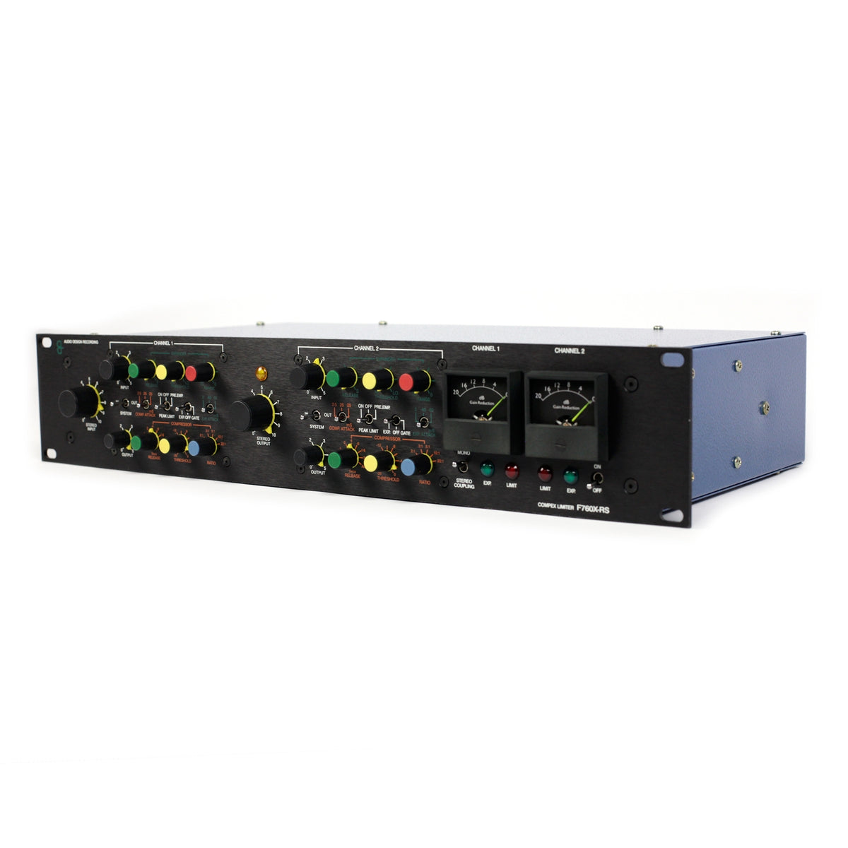 Q2 Audio Compex F760X-RS Stereo Compressor
