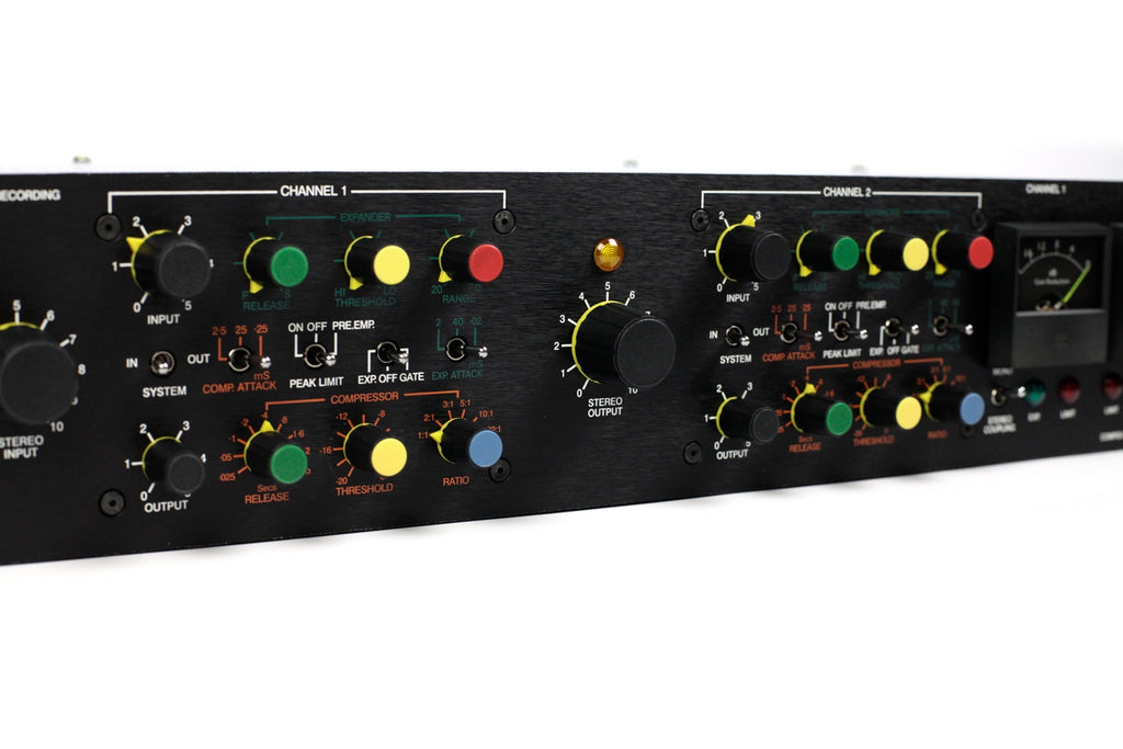 Q2 Audio Compex F760X-RS Stereo Compressor
