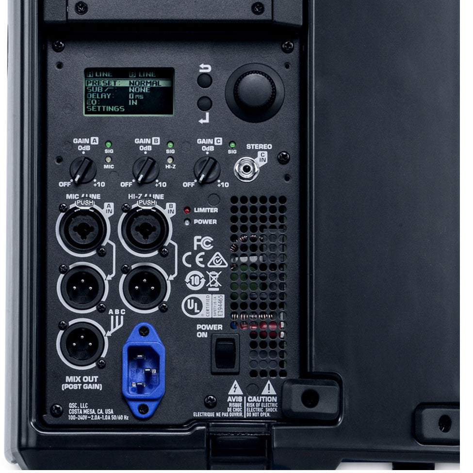 QSC K8.2 Portable Loudspeaker - Single