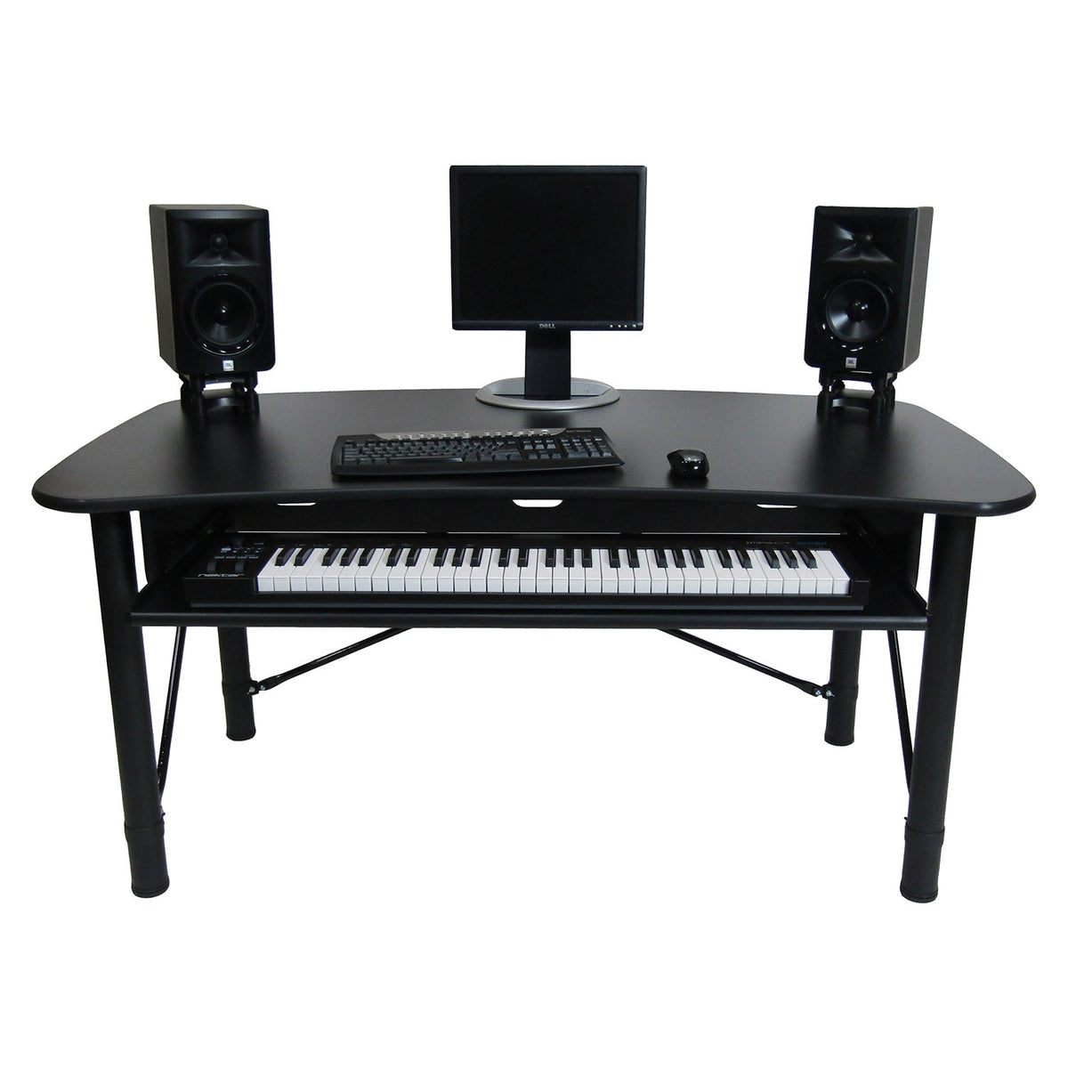 RAB Audio ProRak 61NB Music Production Desk - Black