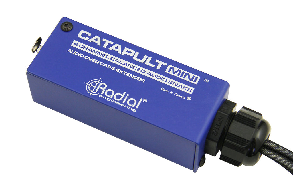 Radial Engineering Catapult MINI RX Cat 5 Audio Snake Module with XLR-F Connectors