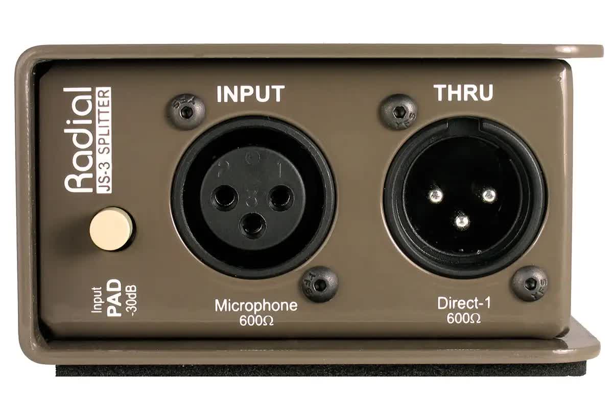 Radial Engineering JS3 Microphone Splitter