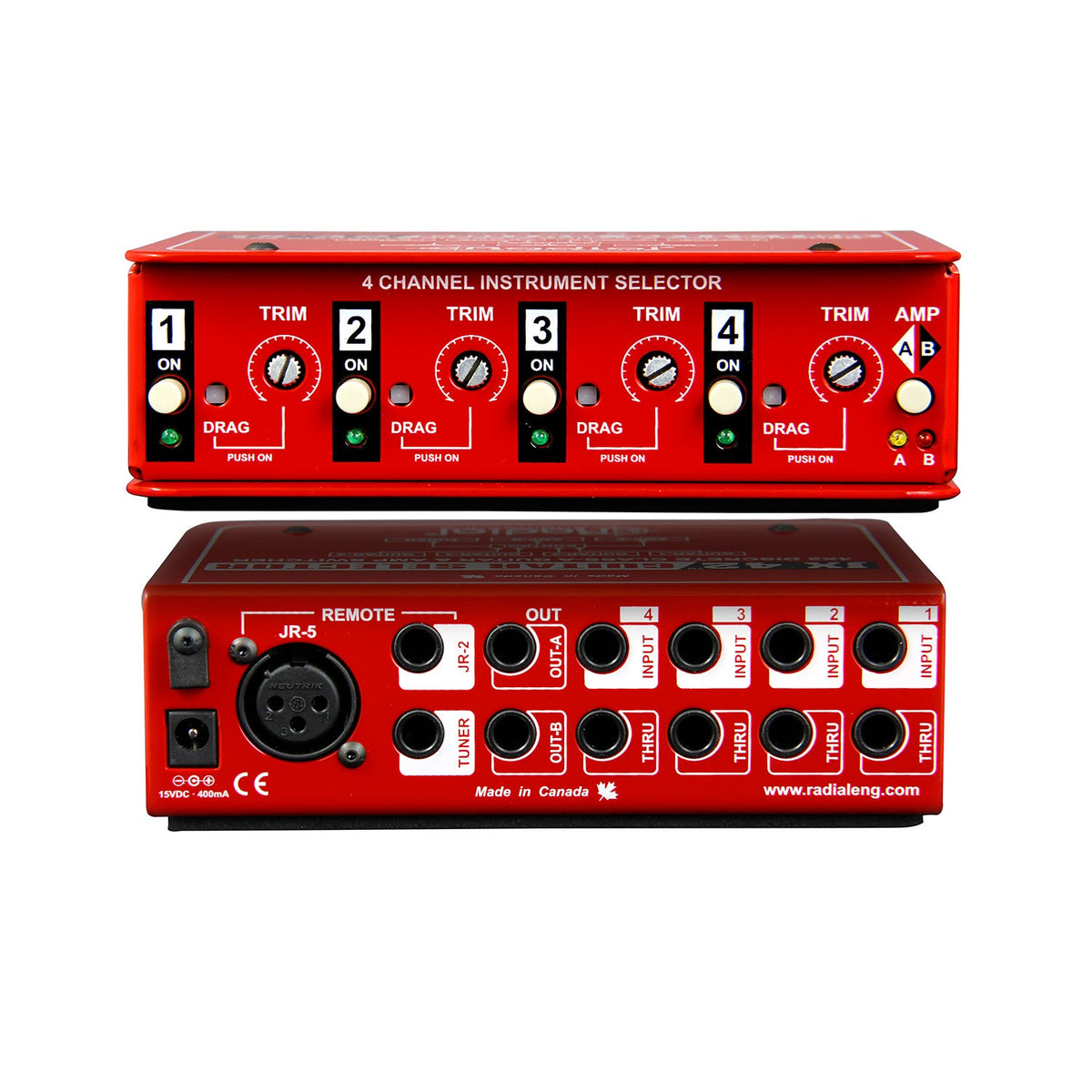 Radial Engineering JX42 Guitar Selector