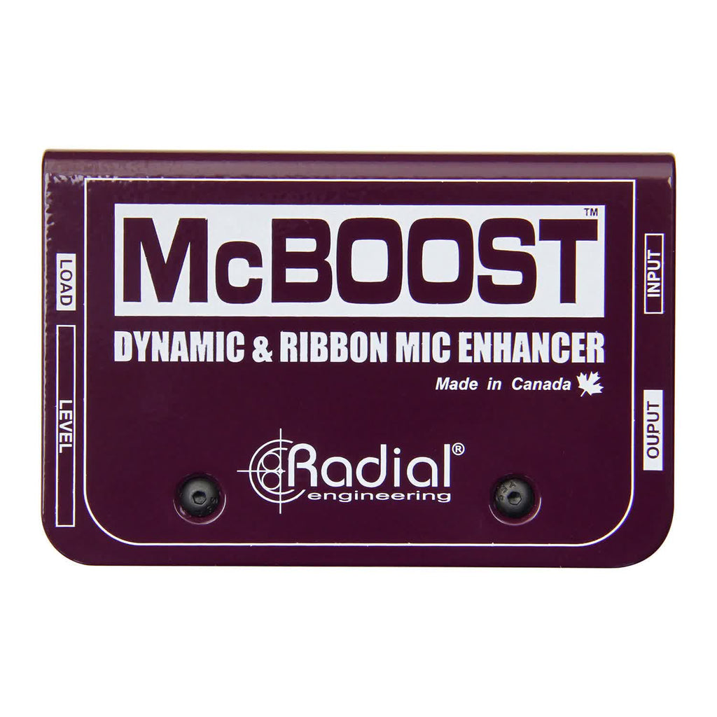 Radial Engineering McBoost Dynamic and Ribbon Mic Enhancer (Demo Deal)