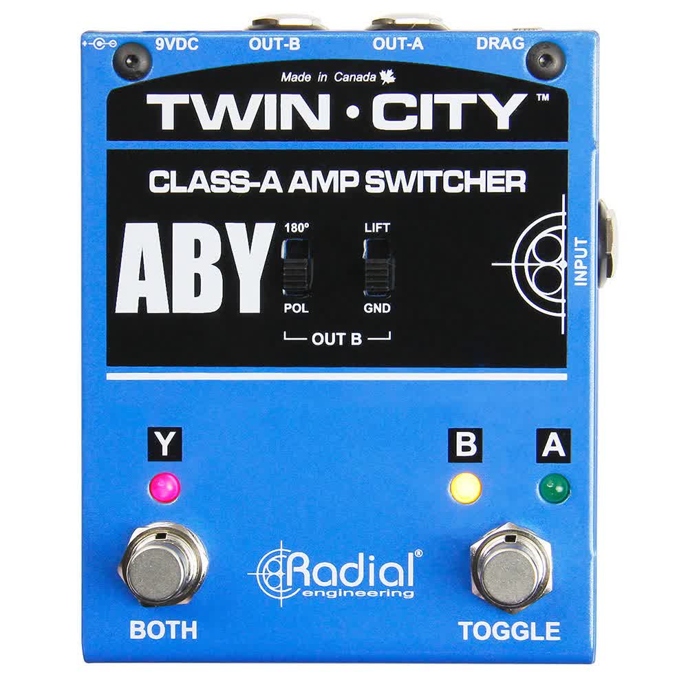 Radial Engineering Twin-City Active ABY Amp Switcher
