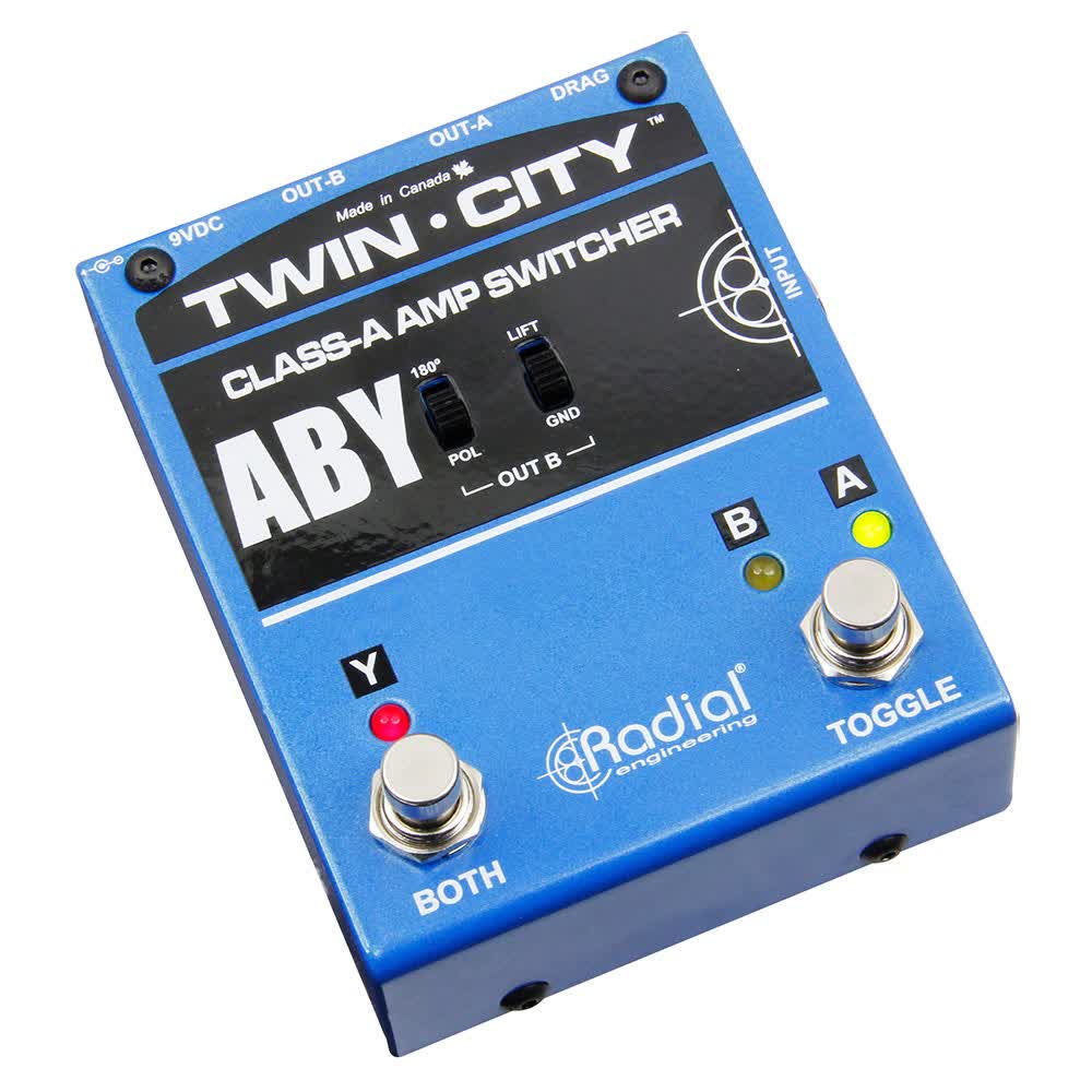 Radial Engineering Twin-City Active ABY Amp Switcher
