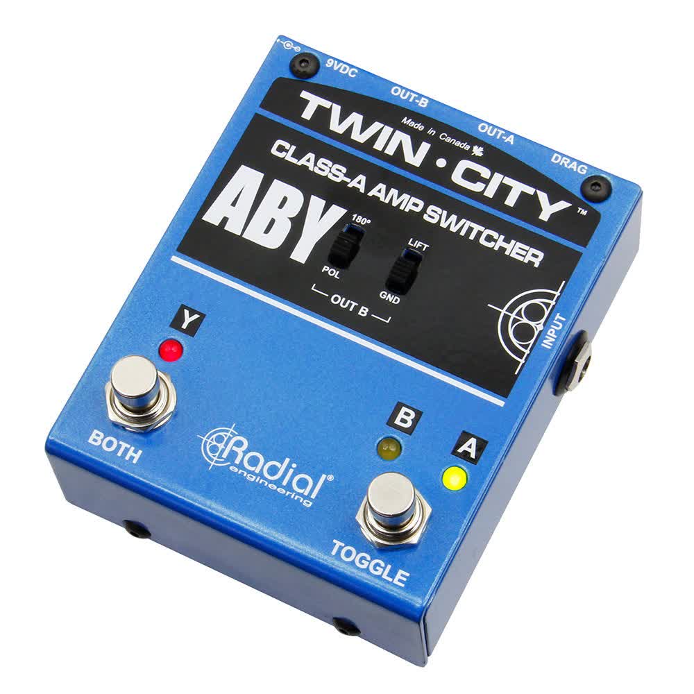Radial Engineering Twin-City Active ABY Amp Switcher