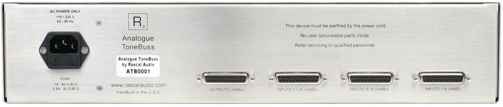 Rascal Audio Analog Tonebuss - 24 Channel