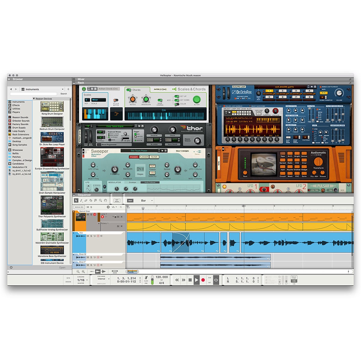 Reason Studios Reason 11 Suite - Electronic Delivery