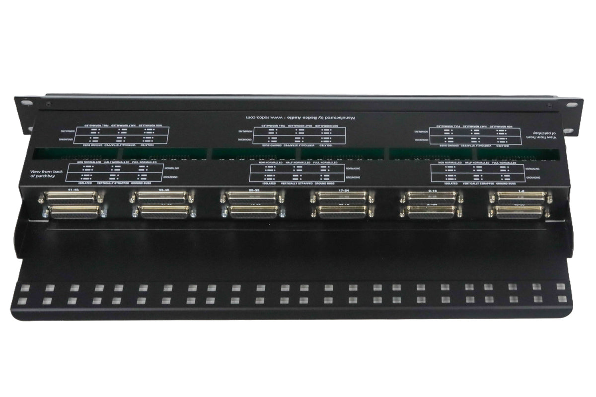 Redco R196-D25PG TT/DB25 96-Point Bantam Patch Bay #9645 (Used)