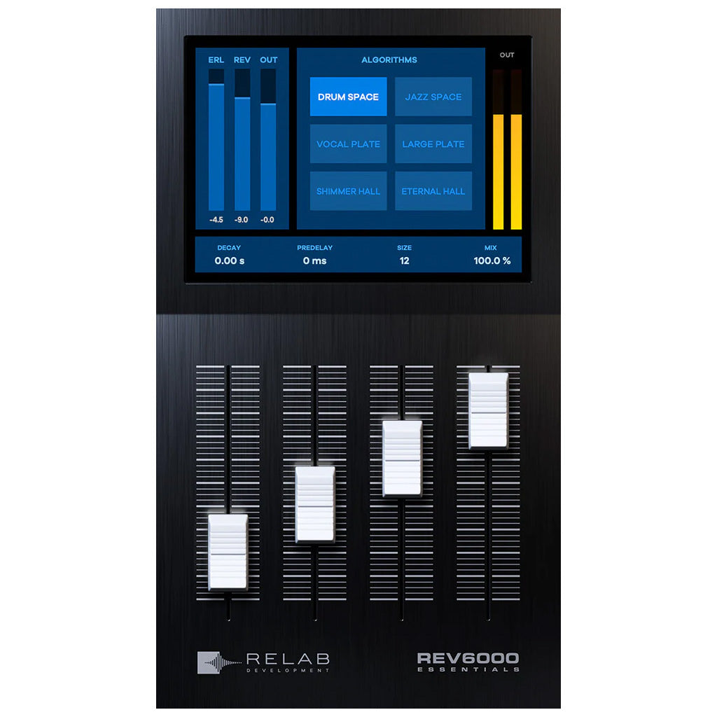 Relab Rev6000 Essentials Reverb Plug-in - Electronic Delivery