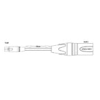 REMIC Microphones RAD 001 Adapter TA5F to XLR3 for REMIC Studio/Live Microphones (Demo Deal)