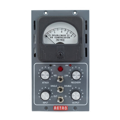 Retro Instruments Doublewide II 500 Series Tube Compressor