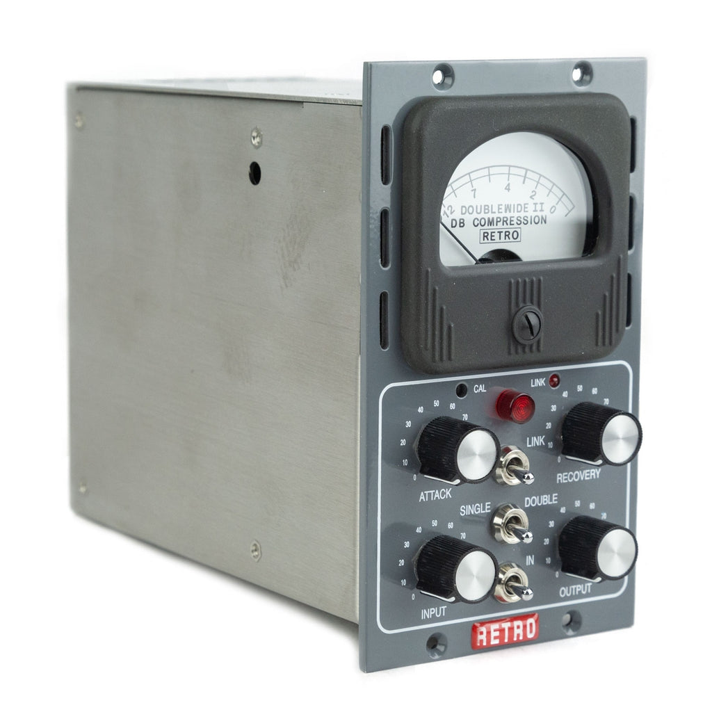 Retro Instruments Doublewide II 500 Series Tube Compressor