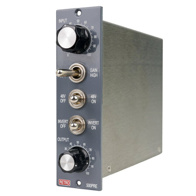 Retro Instruments 500PRE 500 Series Tube Microphone Preamp #19424 (Used)