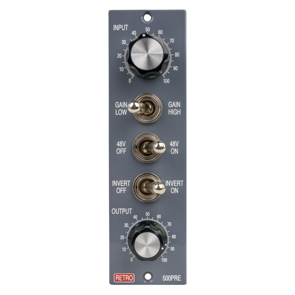 Retro Instruments 500PRE 500 Series Tube Microphone Preamp #19424 (Used)