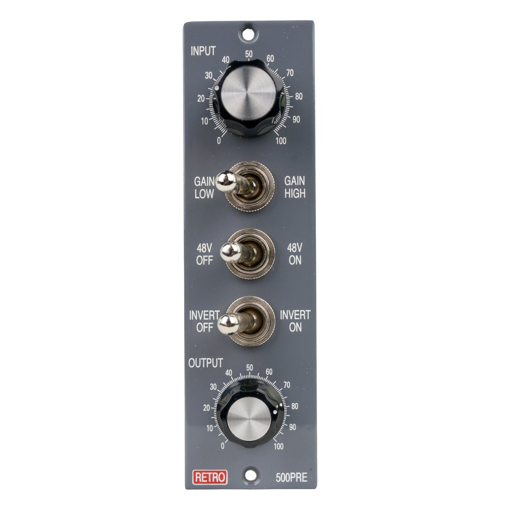 Retro Instruments 500PRE 500 Series Tube Microphone Preamp #19445 (Used)