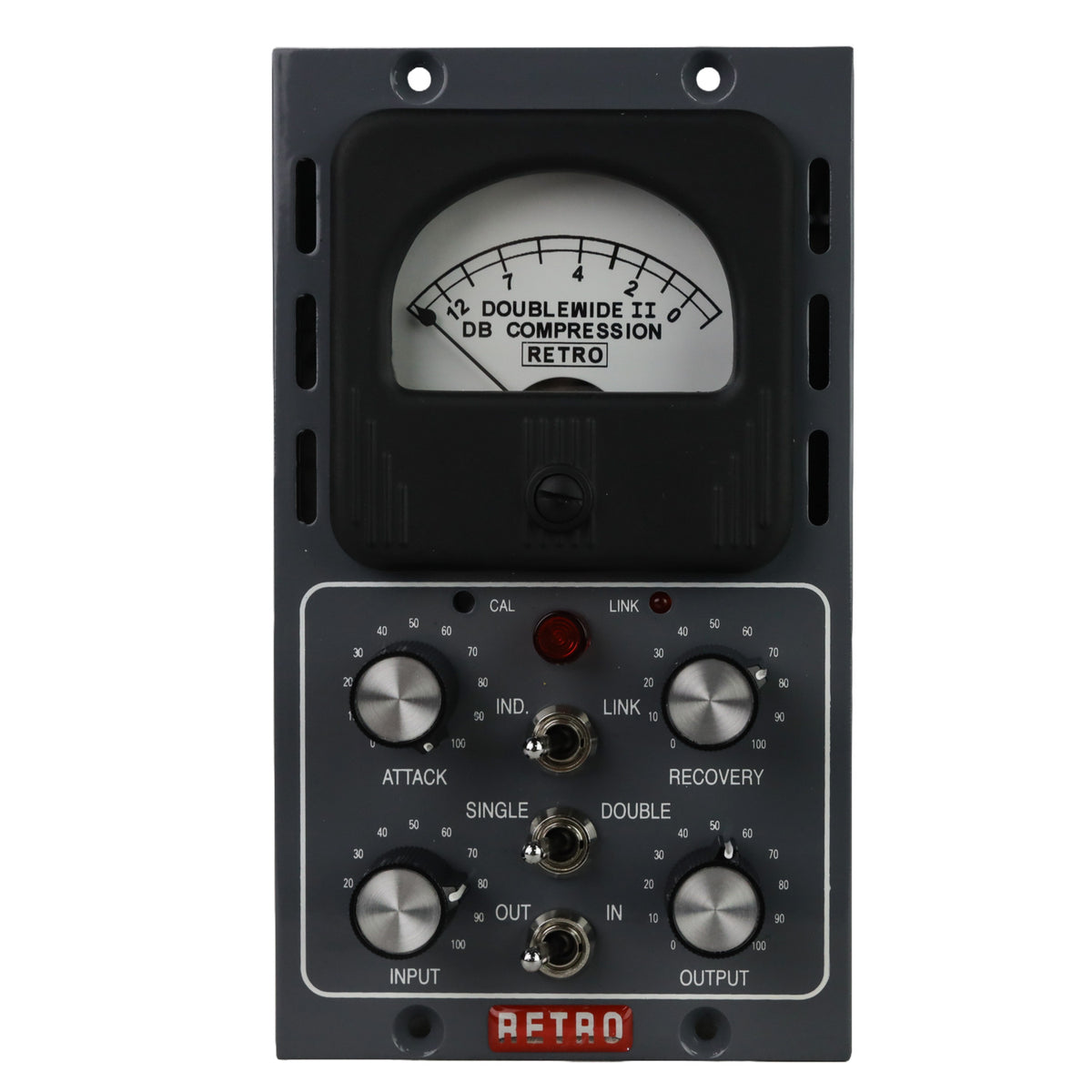 Retro Instruments DOUBLEWIDE II 500 Series Tube Compressor #00534 (Used)