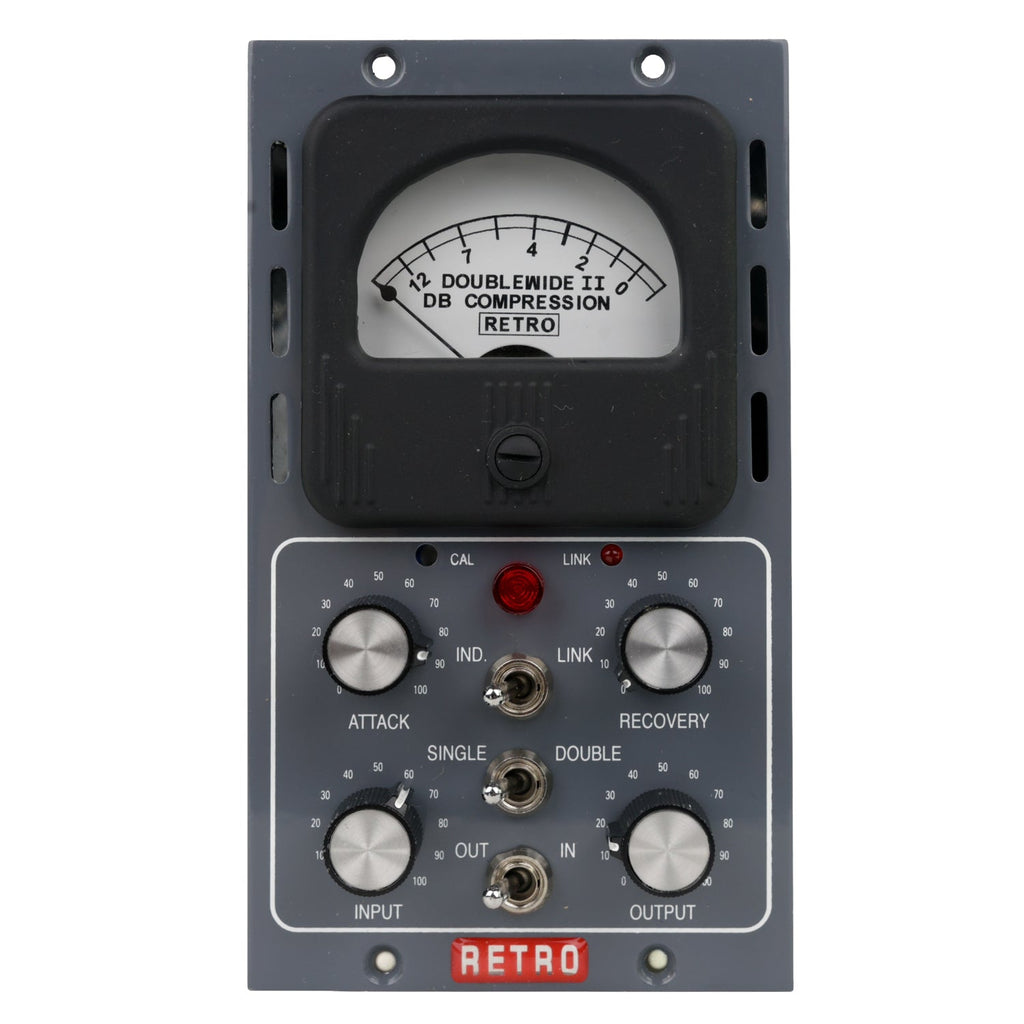 Retro Instruments DOUBLEWIDE II 500 Series Tube Compressor #378 (Used)