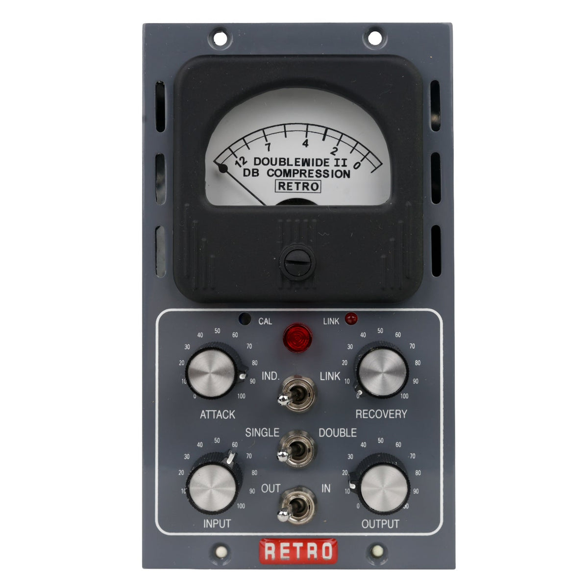 Retro Instruments DOUBLEWIDE II 500 Series Tube Compressor #378 (Used)