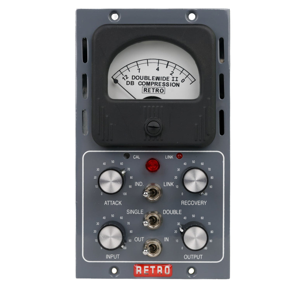 Retro Instruments DOUBLEWIDE II 500 Series Tube Compressor #379 (Used)