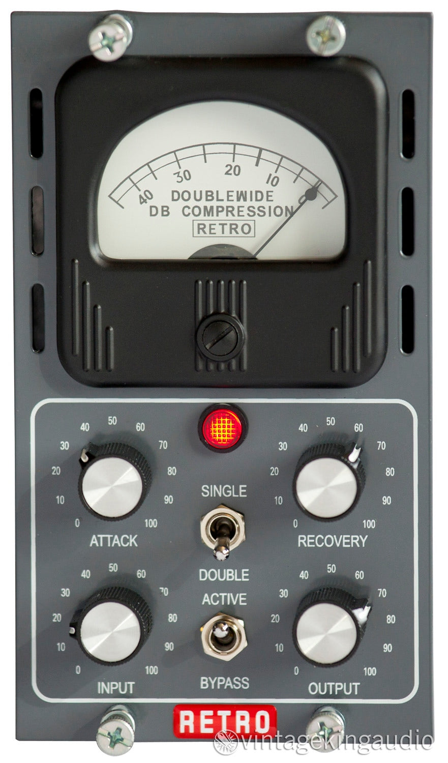 Retro Instruments DOUBLEWIDE 500 Series Tube Compressor