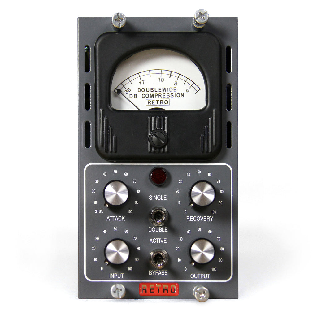 Retro Instruments DOUBLEWIDE 500 Series Tube Compressor