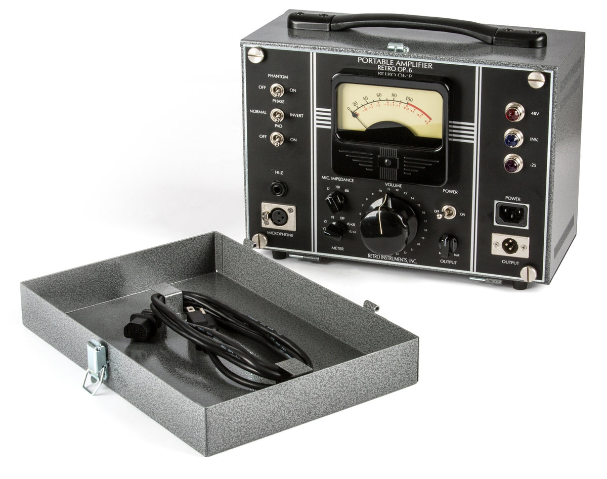 Retro Instruments OP-6 Single Channel Tube Microphone Preamp