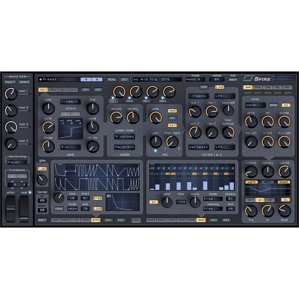 Reveal Sound Spire Synthesizer - Electronic Delivery