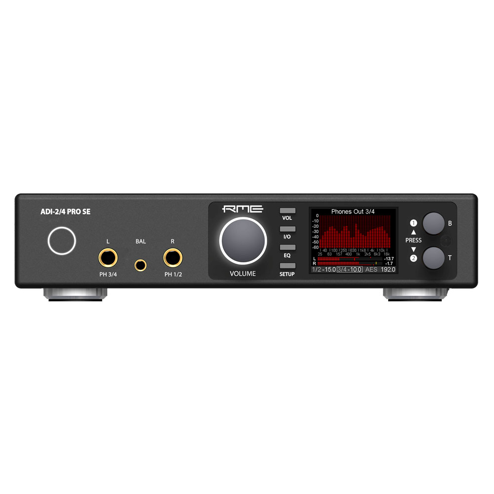 RME ADI-2/4 Pro SE 2-AD/4-DA 768 kHz High-Performance Converter