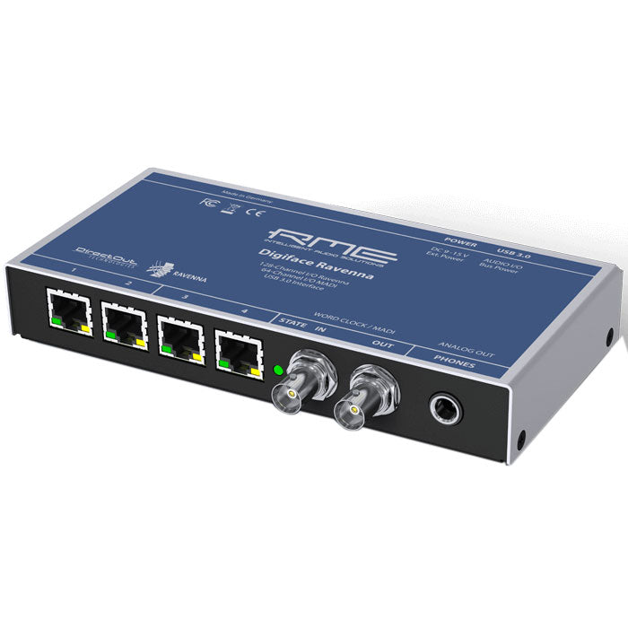 RME Digiface Ravenna 256-Channel 192 kHz USB Audio Interface
