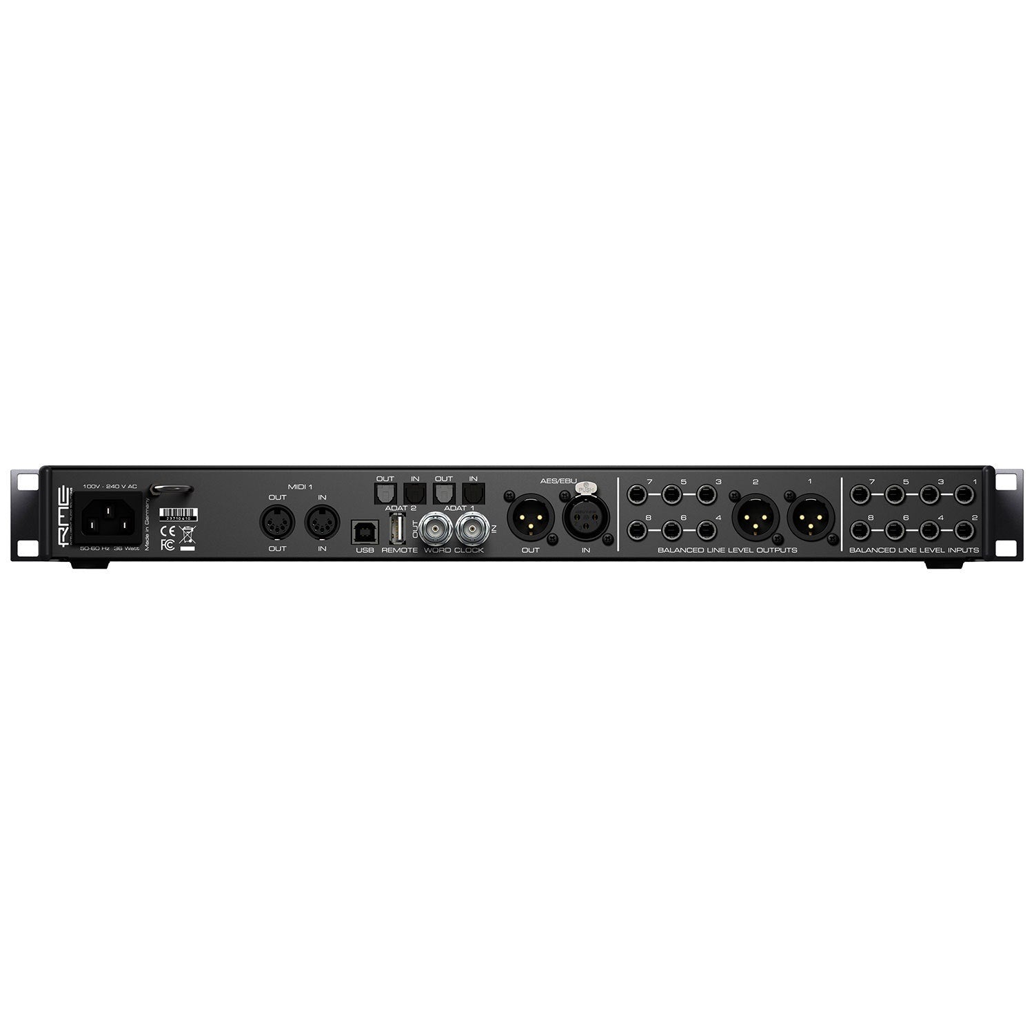 RME Fireface UFX II USB Audio Interface – Vintage King