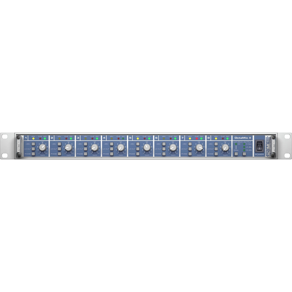 RME OctaMic II 8-Channel Microphone Preamp with AD