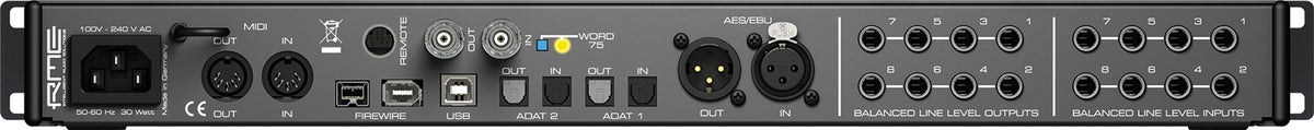 RME Fireface 802 USB / Firewire Audio Interface