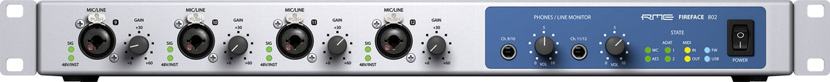RME Fireface 802 USB / Firewire Audio Interface