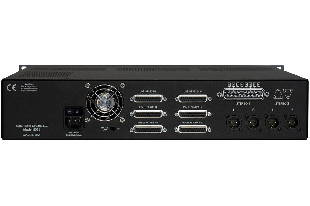 Rupert Neve Designs 5059 Satellite 16x2+2 Summing Mixer - Shelford