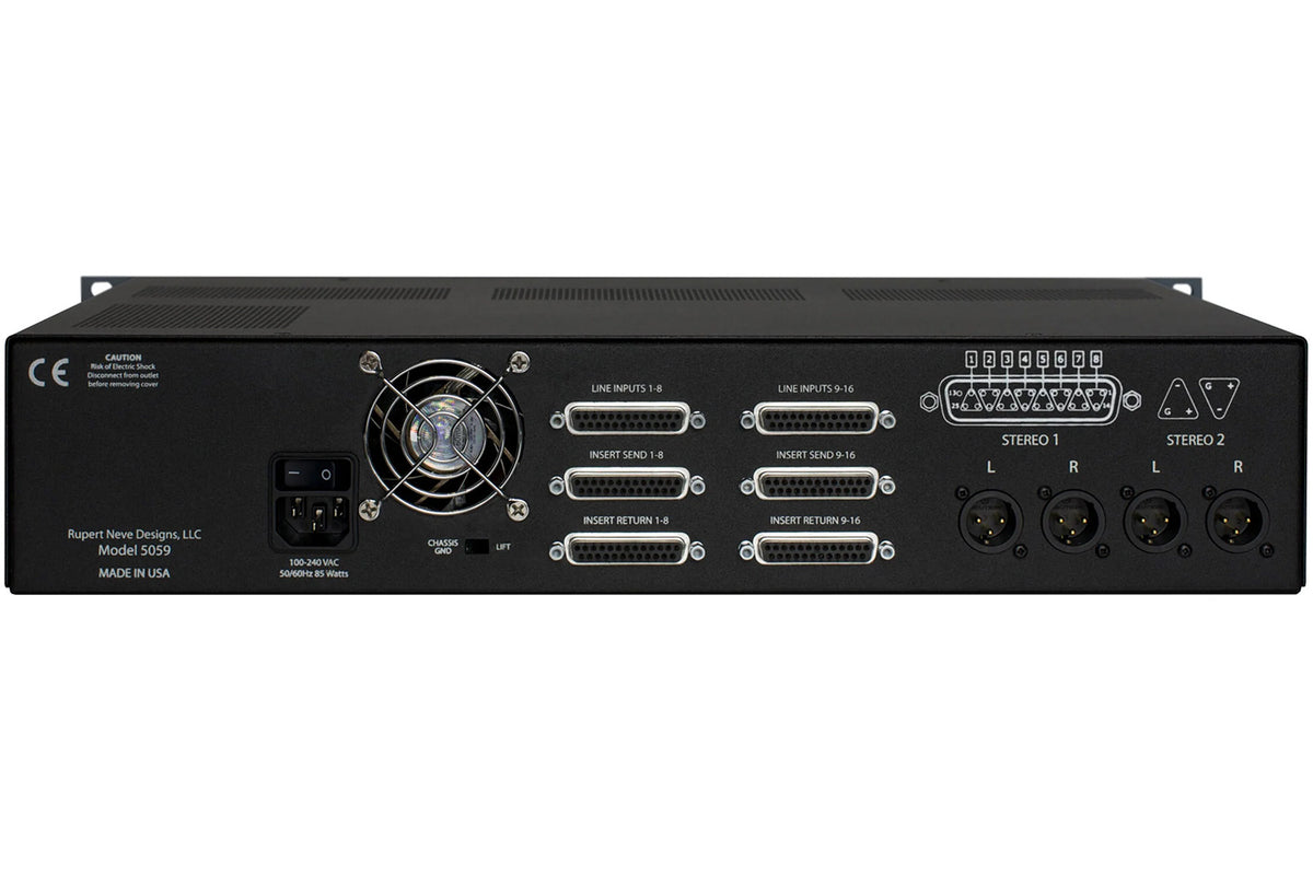 Rupert Neve Designs 5059 Satellite 16x2+2 Summing Mixer - Shelford