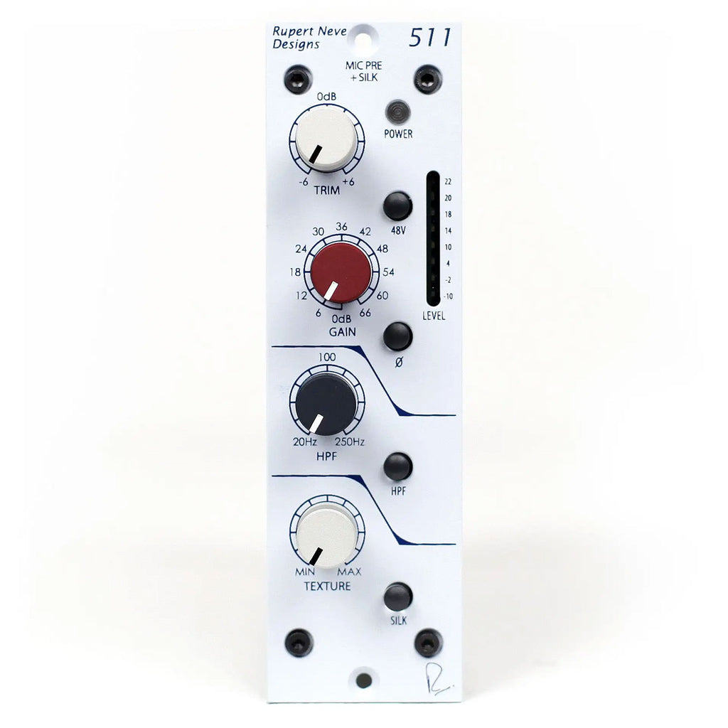 Rupert Neve Designs 500 Series Channel Strip R6 Chassis with 511, 535, 551 Modules