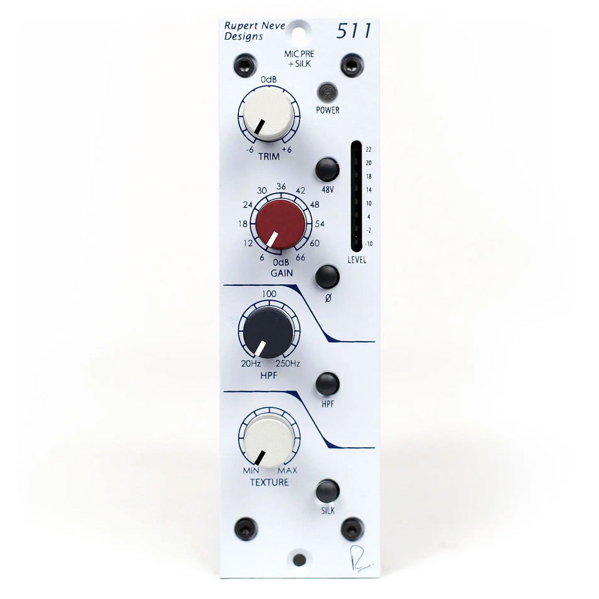 Rupert Neve Designs 500 Series Channel Strip R6 Chassis with 511, 535, 551 Modules