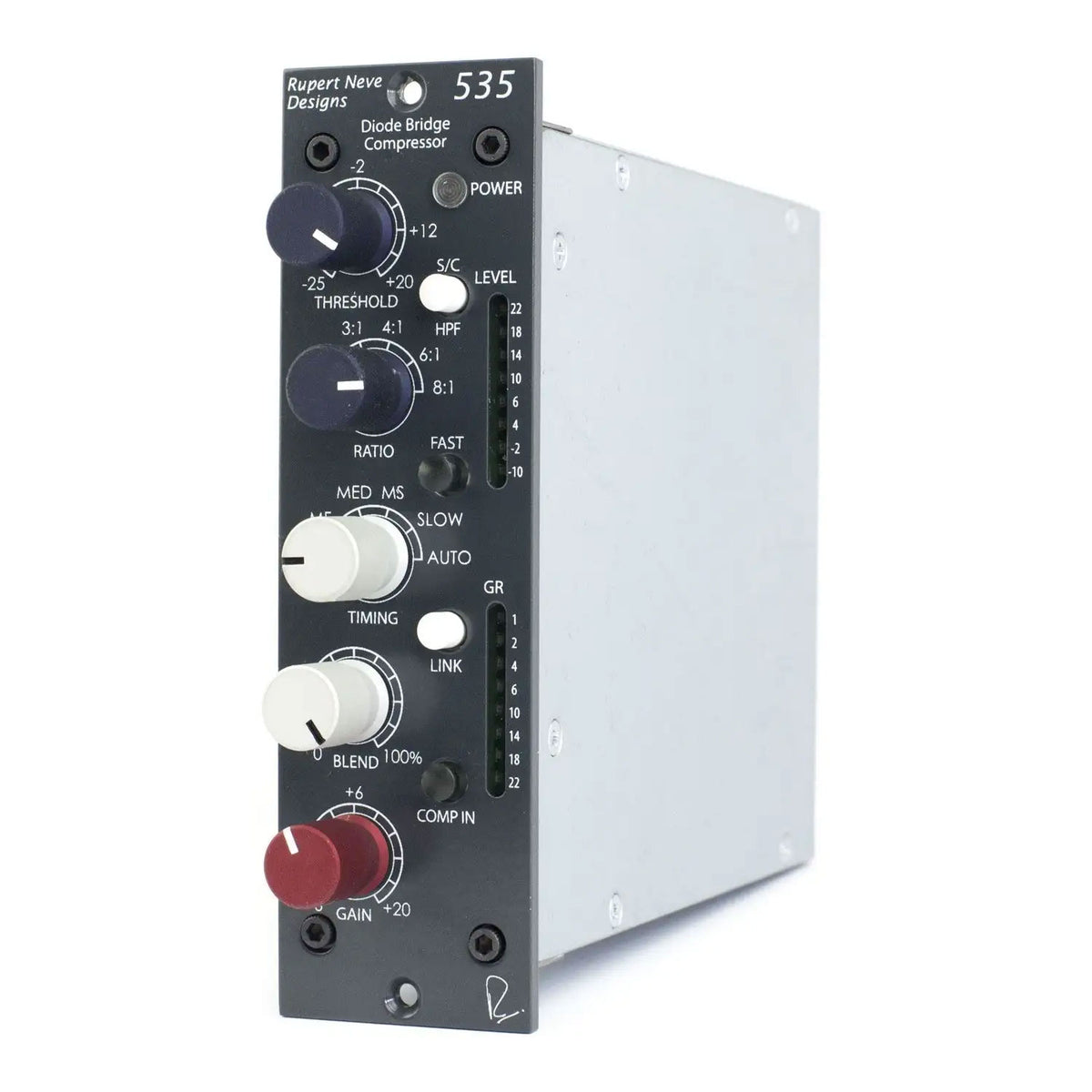 Rupert Neve Designs 500 Series Channel Strip R6 Chassis with 511, 535, 551 Modules