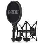 Rode NT1 5th Generation Condenser Microphone with Shock Mount and Pop Filter - Silver