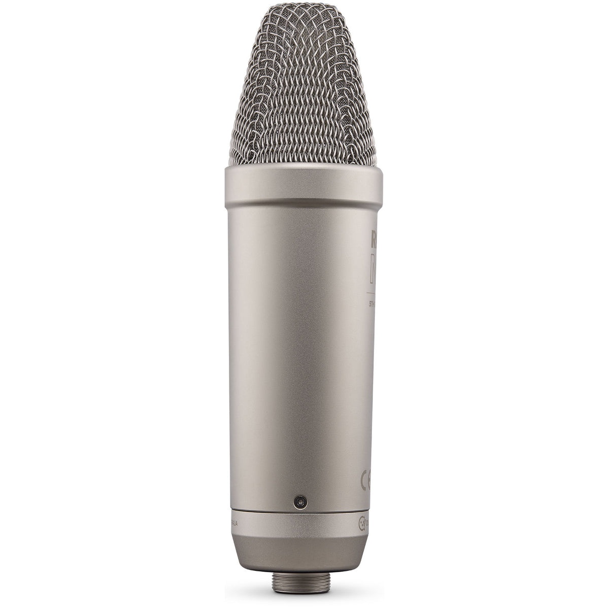 Rode NT1 5th Generation Condenser Microphone with Shock Mount and Pop Filter - Silver