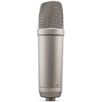 Rode NT1 5th Generation Condenser Microphone with Shock Mount and Pop Filter - Silver