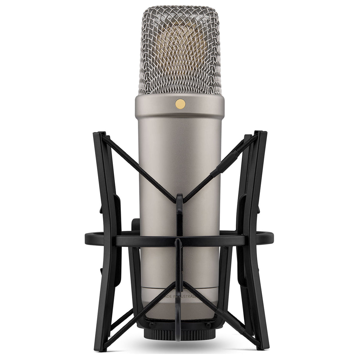 Rode NT1 5th Generation Condenser Microphone with Shock Mount and Pop Filter - Silver