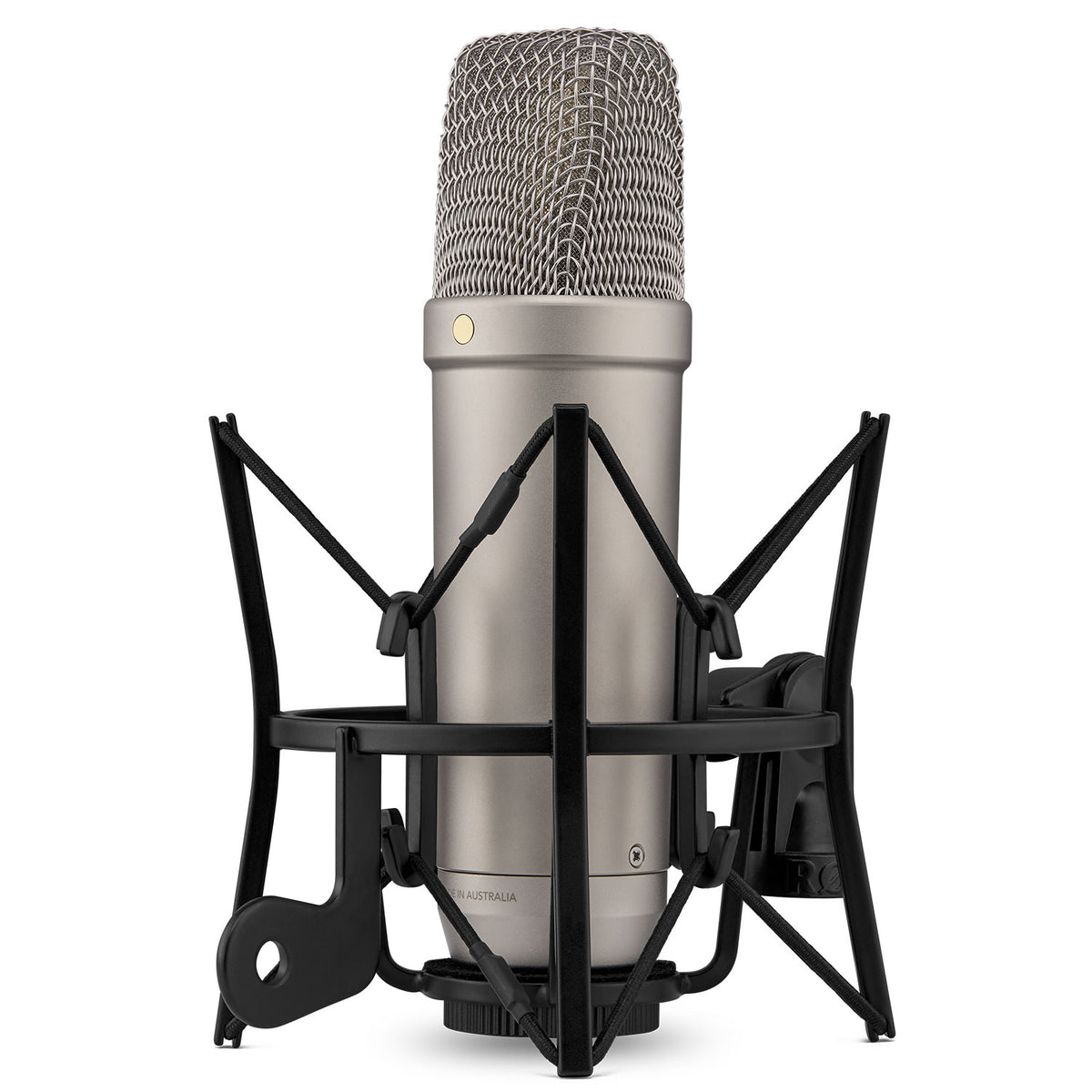 Rode NT1 5th Generation Condenser Microphone with Shock Mount and Pop Filter - Silver
