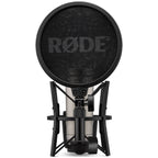 Rode NT1 5th Generation Condenser Microphone with Shock Mount and Pop Filter - Silver