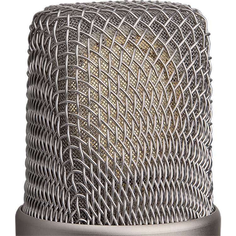 Rode NT1 5th Generation Condenser Microphone with Shock Mount and Pop Filter - Silver