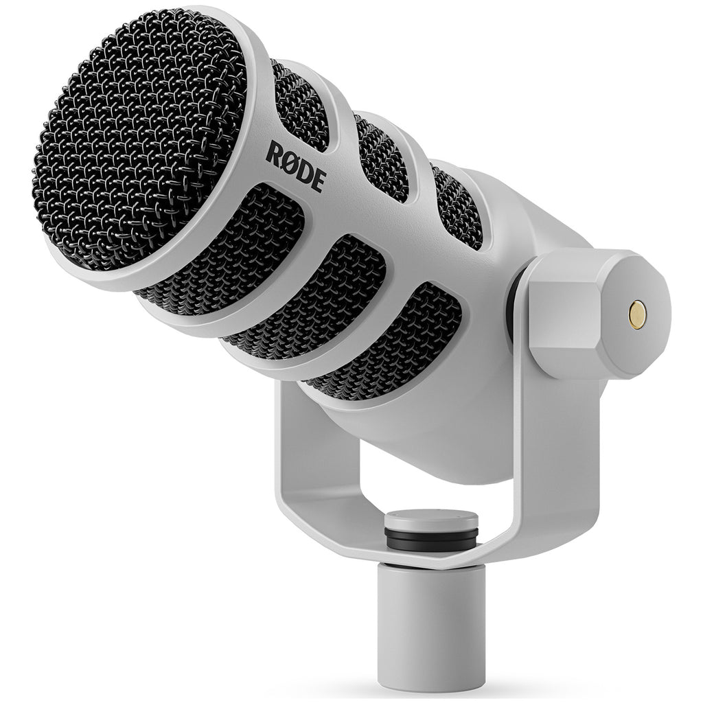 Rode PodMic Dynamic Broadcast Microphone - White